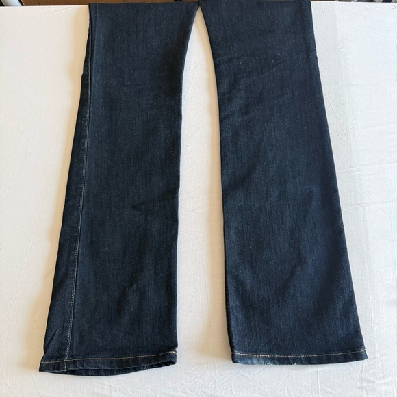 Wrangler Q Baby Mid Rise Bootcut Jeans Size 3/4 x 34 Western Cowgirl Stretch - Picture 8 of 15